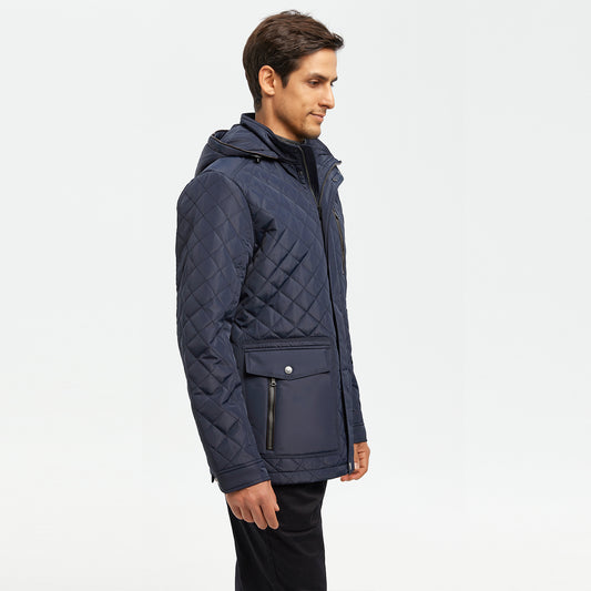 Quilted Casual Flap Pocket Jacket£¨Regular&Plus Size£©