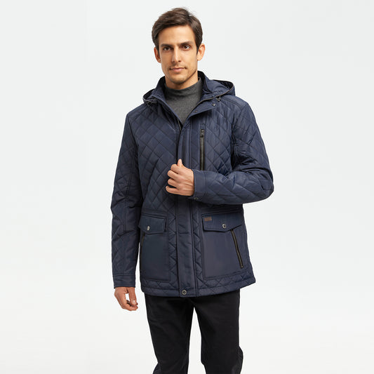 Quilted Casual Flap Pocket Jacket£¨Regular&Plus Size£©