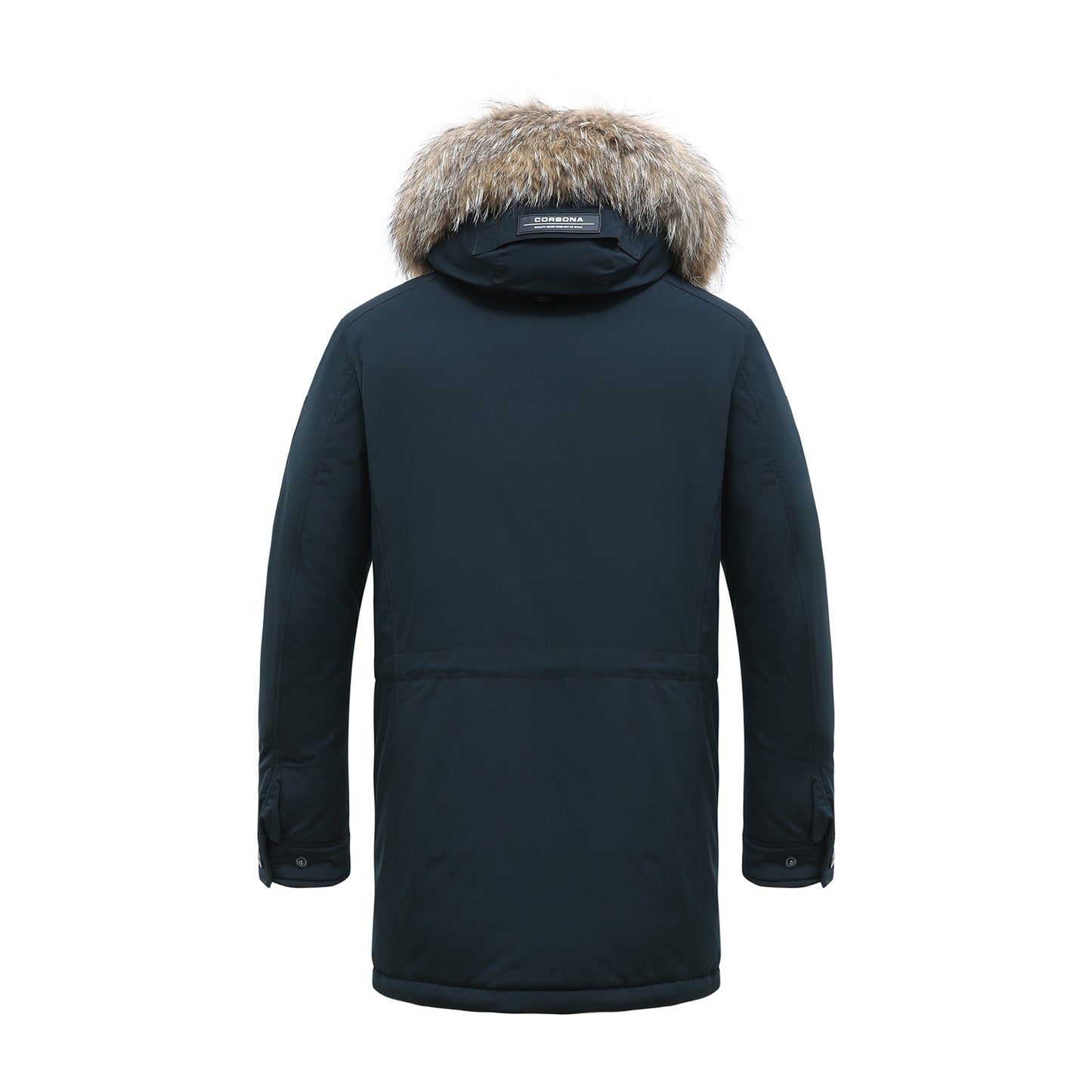 Long Padded Arctic Casual Detachable Hooded Insulated Jacket