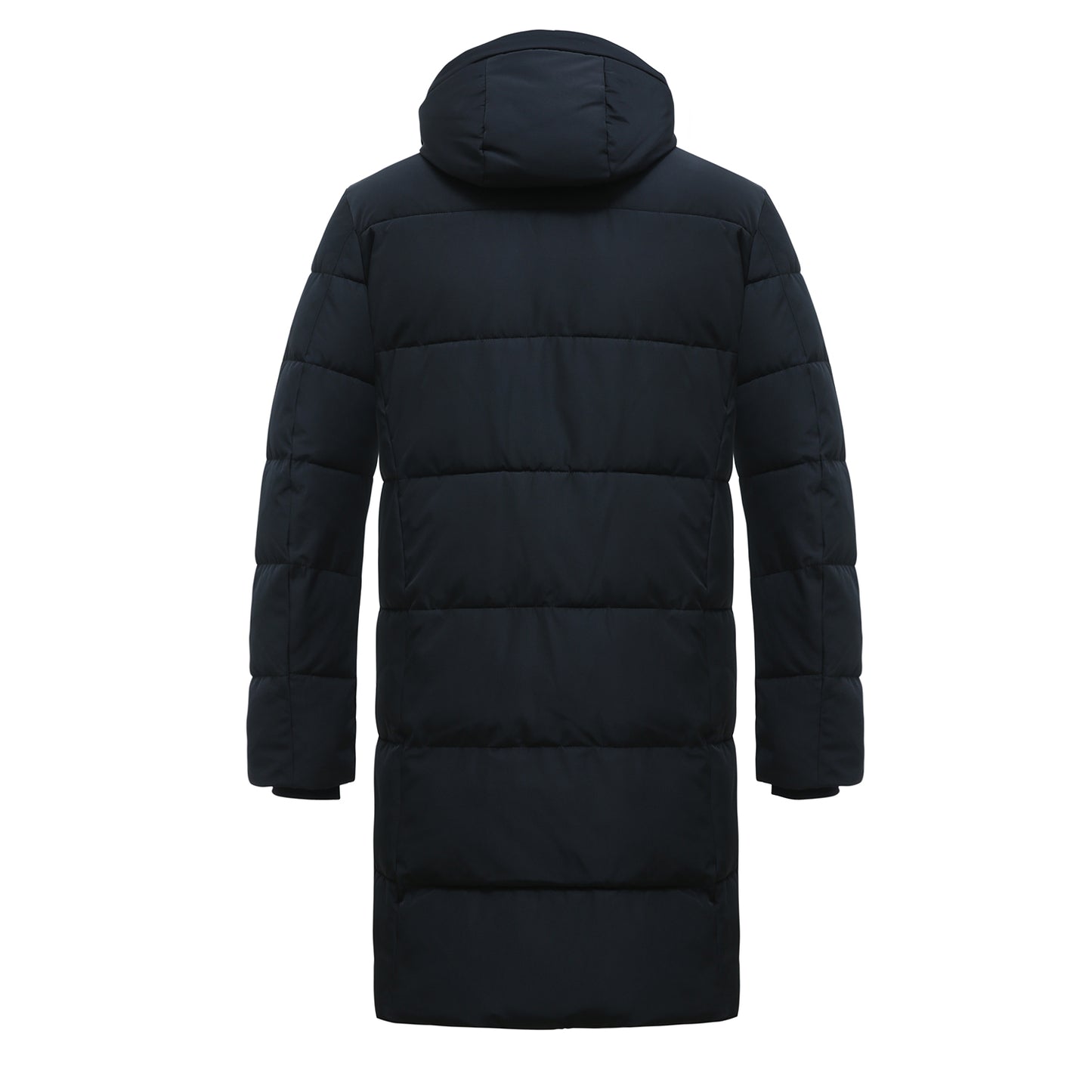 Long Padded Everyday Essentials Detachable Hooded Jacket