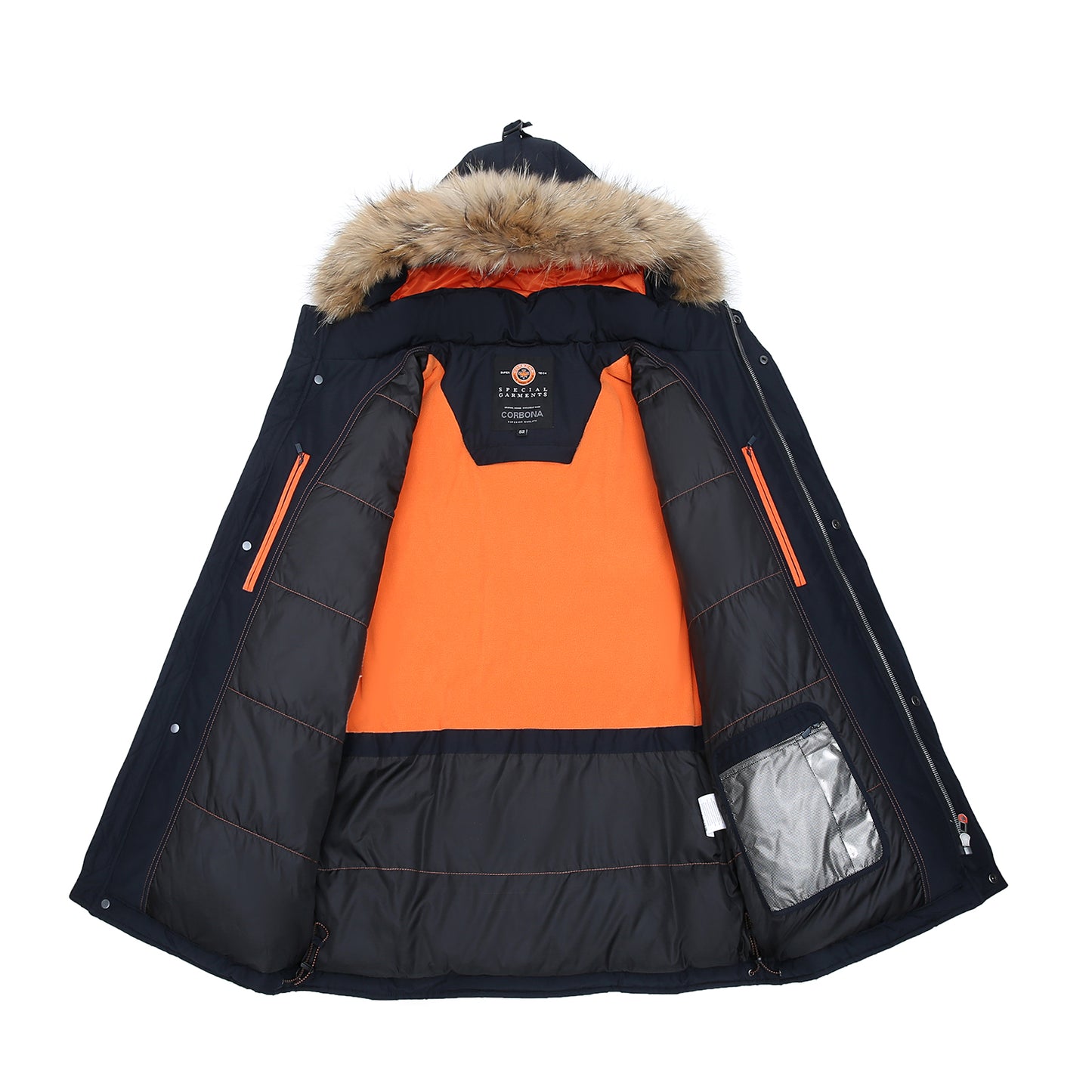 Long Padded Adventure-Ready Urban Explorer Jacket