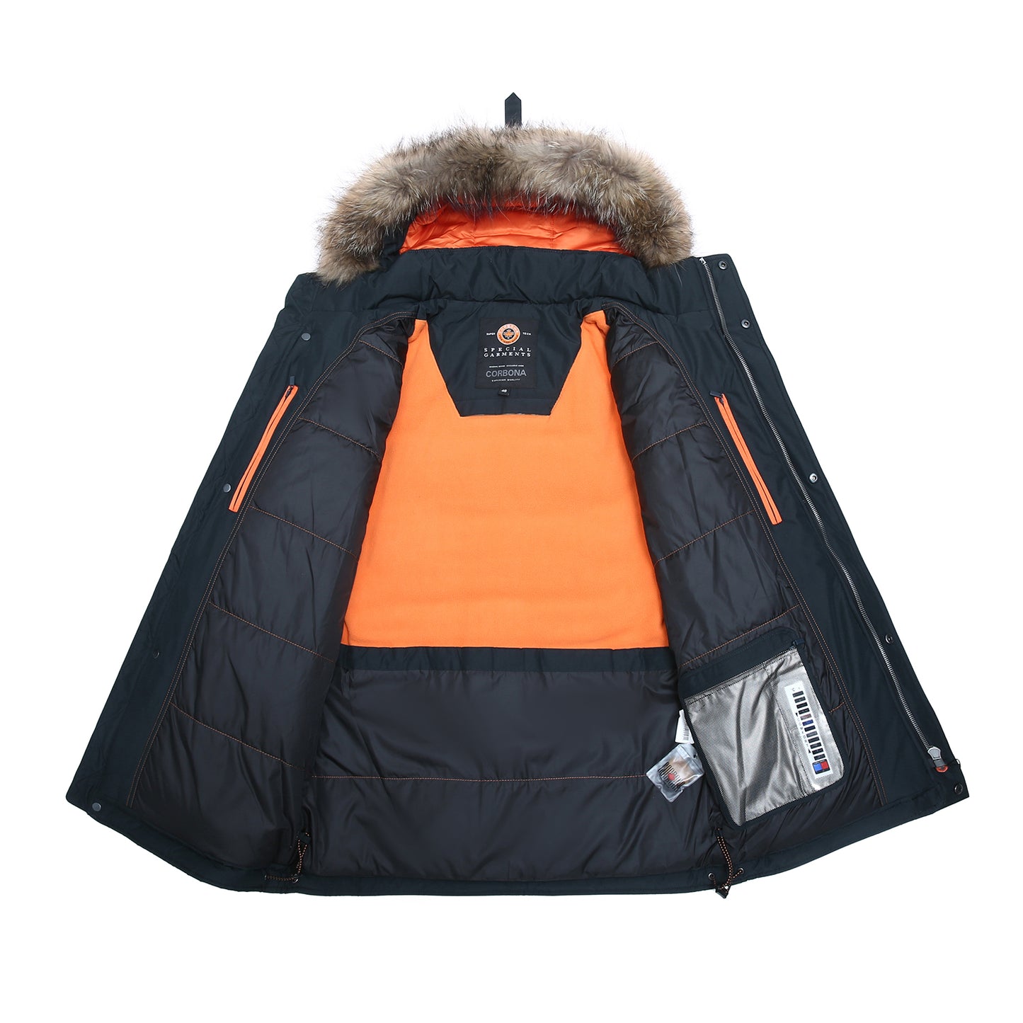 Long Padded Adventure-Ready Urban Explorer Jacket