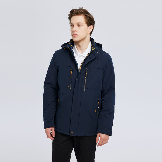 Weatherproof Multi-Functional Insulated Casual Jacket