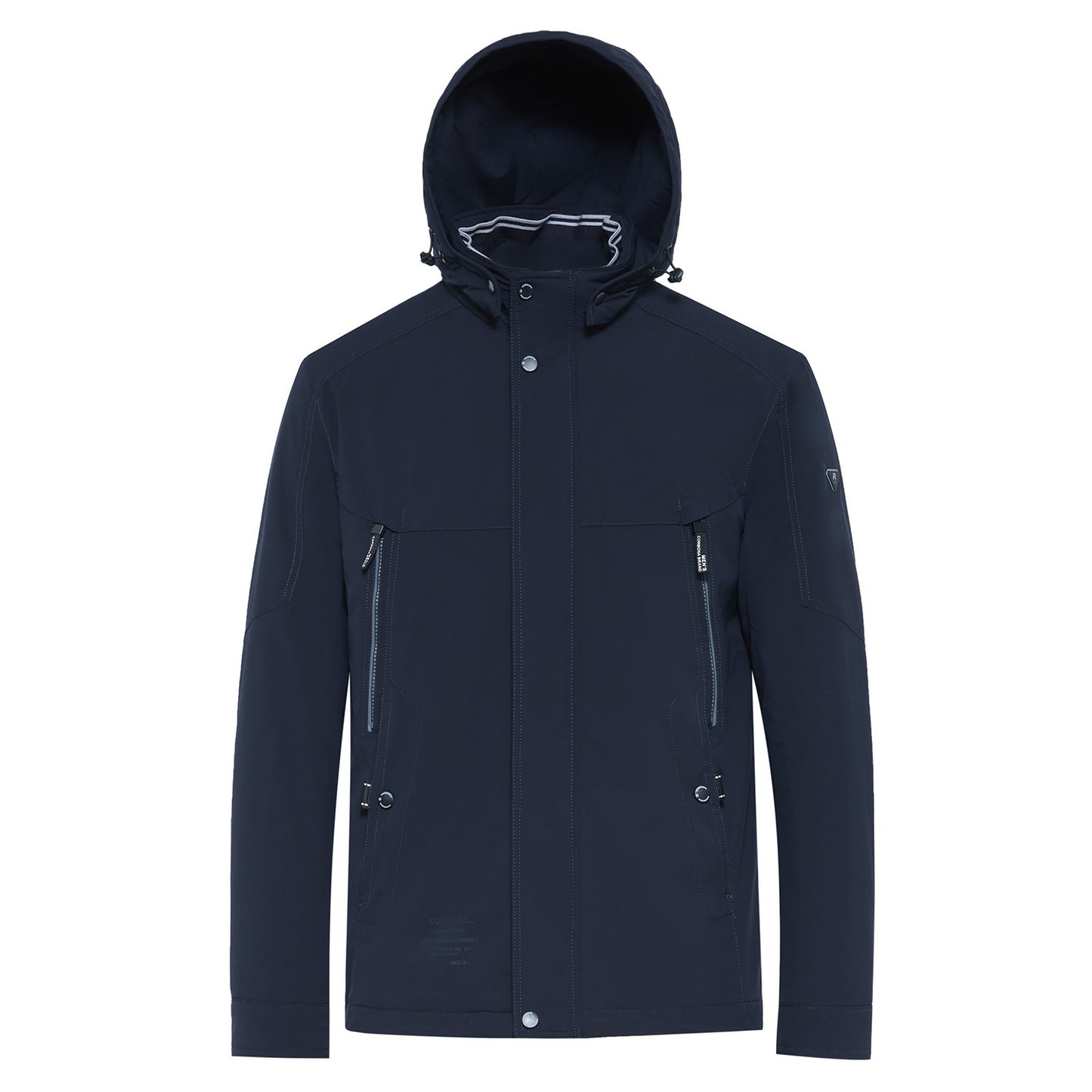 Detachable-Hooded Loose Fit Insulated Climbing Jacket