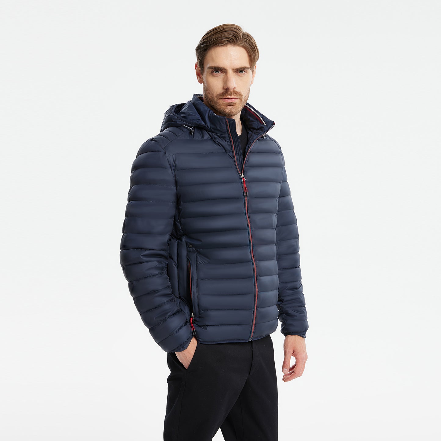 Lightweight Water Resistant Packable Insulated Jacket