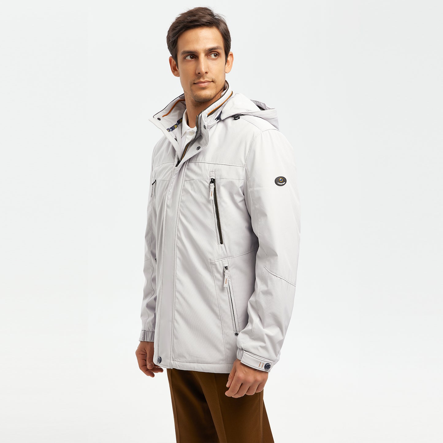 Hooded Insulated Active Jacket