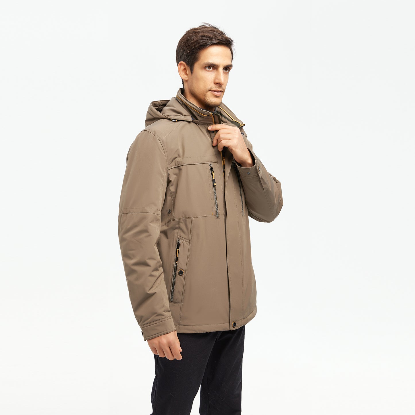 Weatherproof Multi-Functional Insulated Casual Jacket