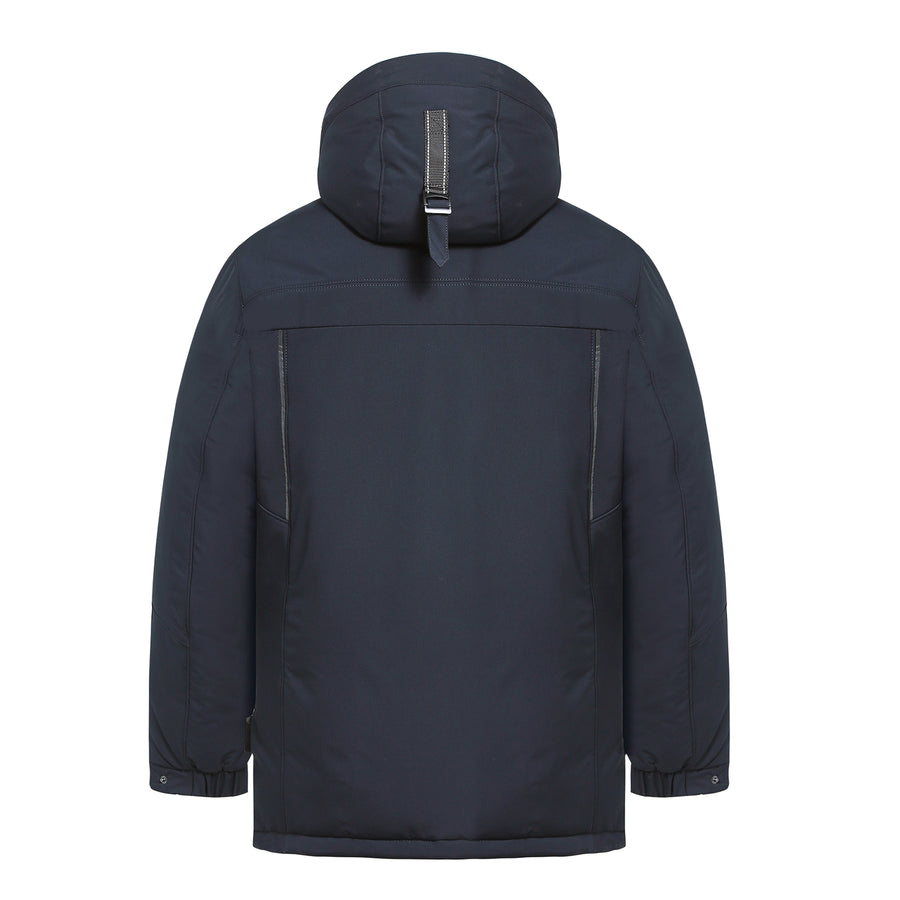 Refined Comfort High-stand Collar Parka