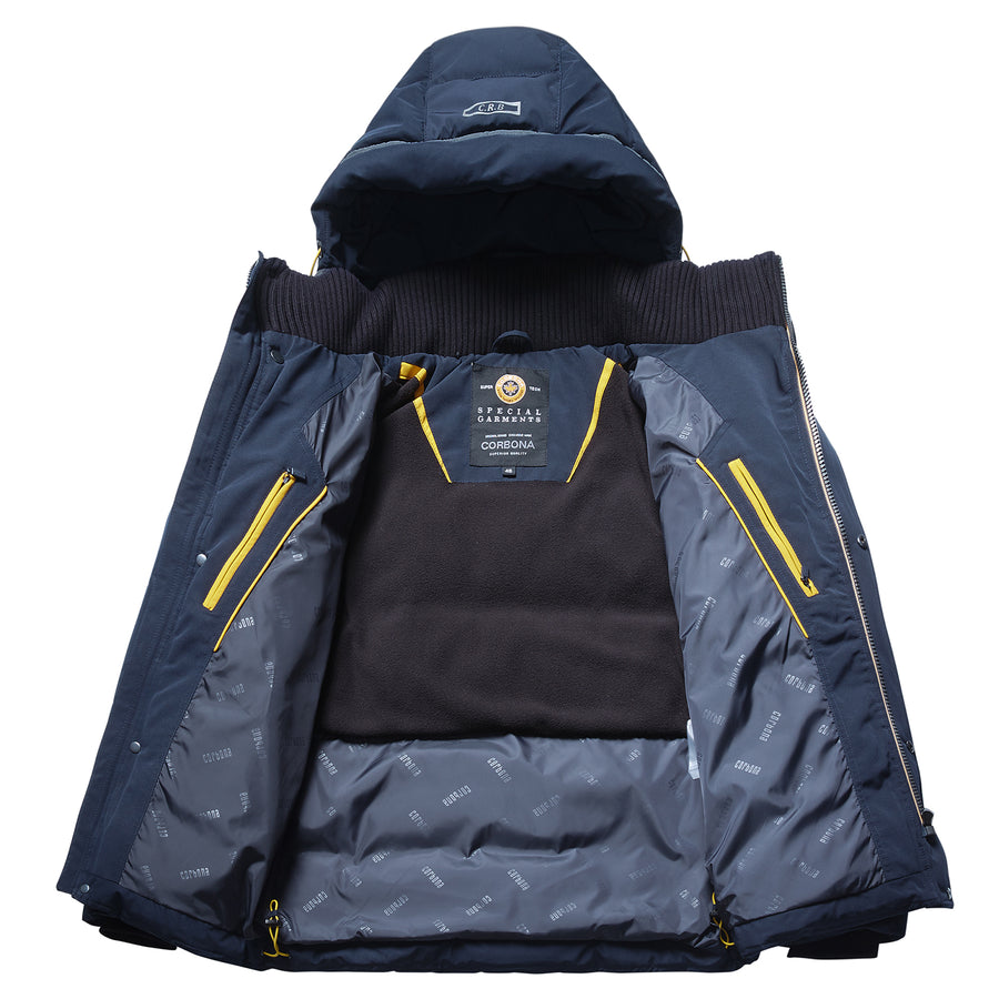 Essential Detachable-Hooded Padded Jacket