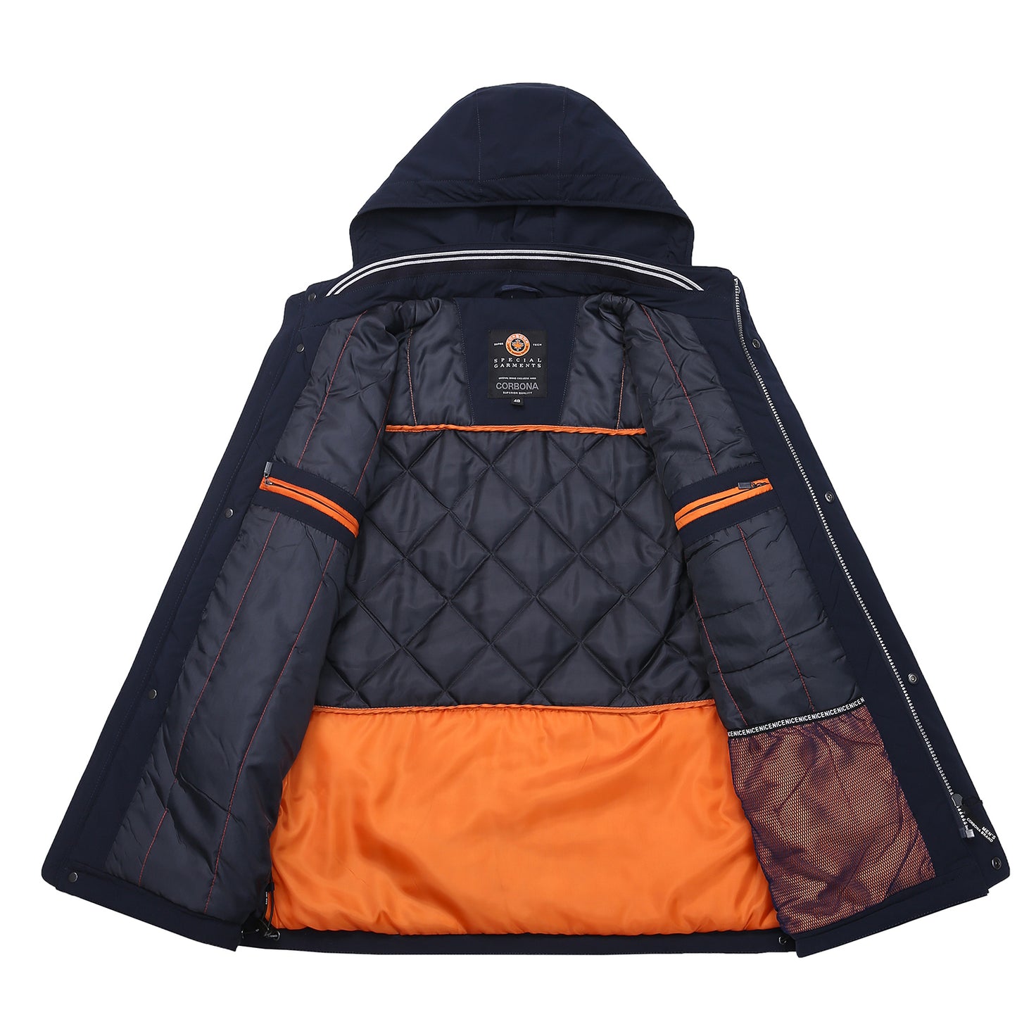 Multi-pockets Thickened Insulated Jacket