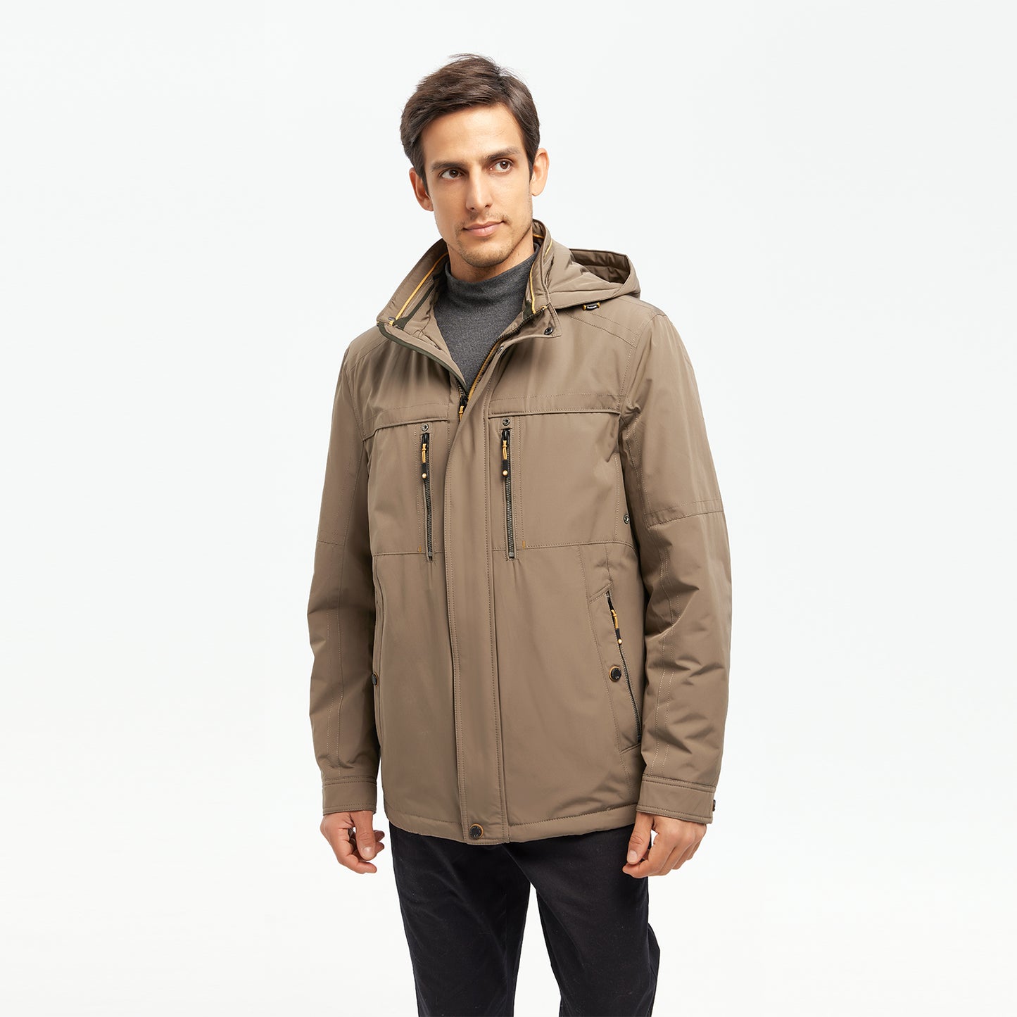 Weatherproof Multi-Functional Insulated Casual Jacket