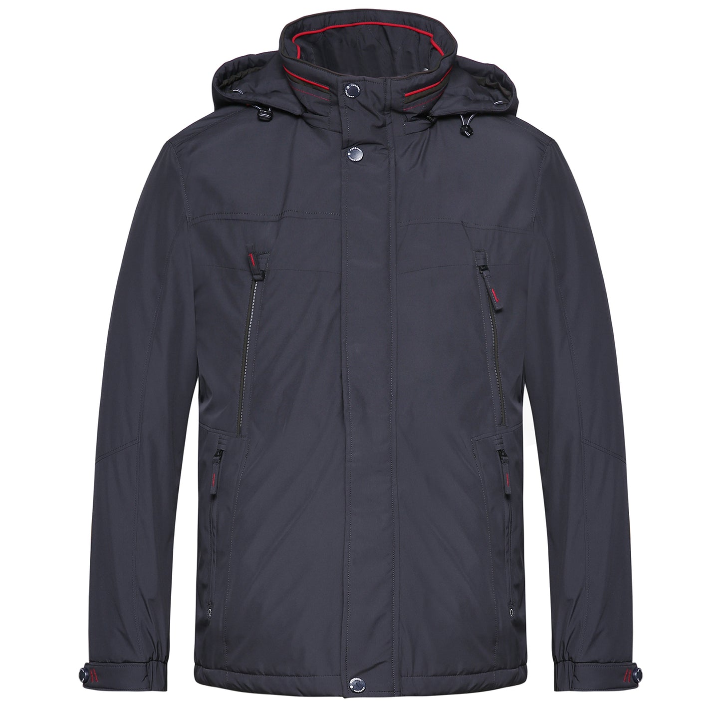 Hooded Insulated Active Jacket