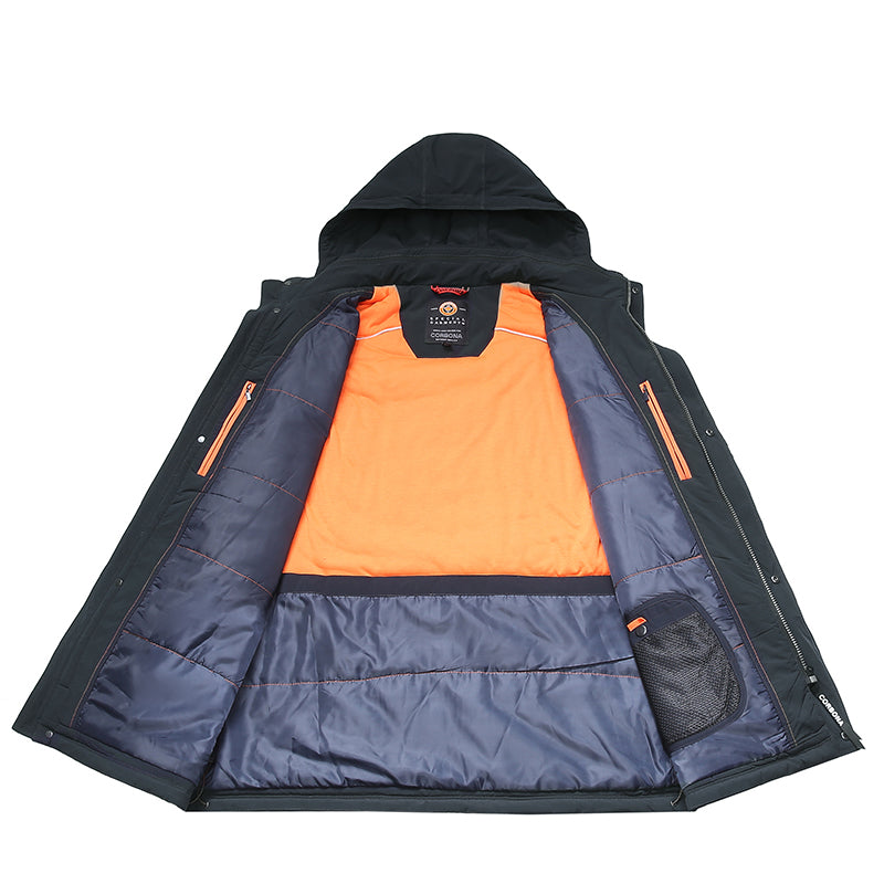 Outdoor Weatherproof Ribbon Insulated Jacket