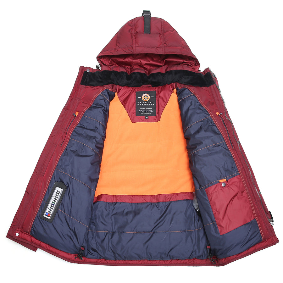 Ultra Warm Active Padded Jacket With Built-in Thermometer