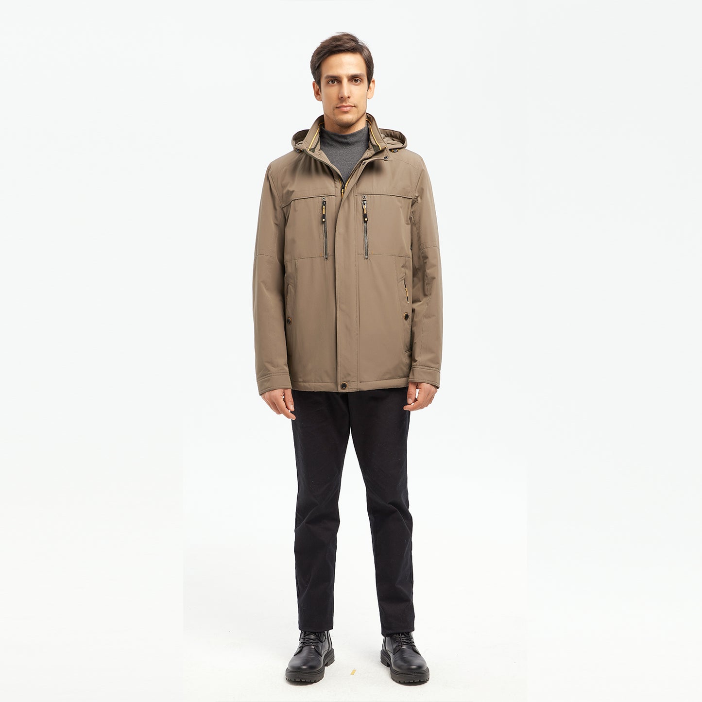 Weatherproof Multi-Functional Insulated Casual Jacket