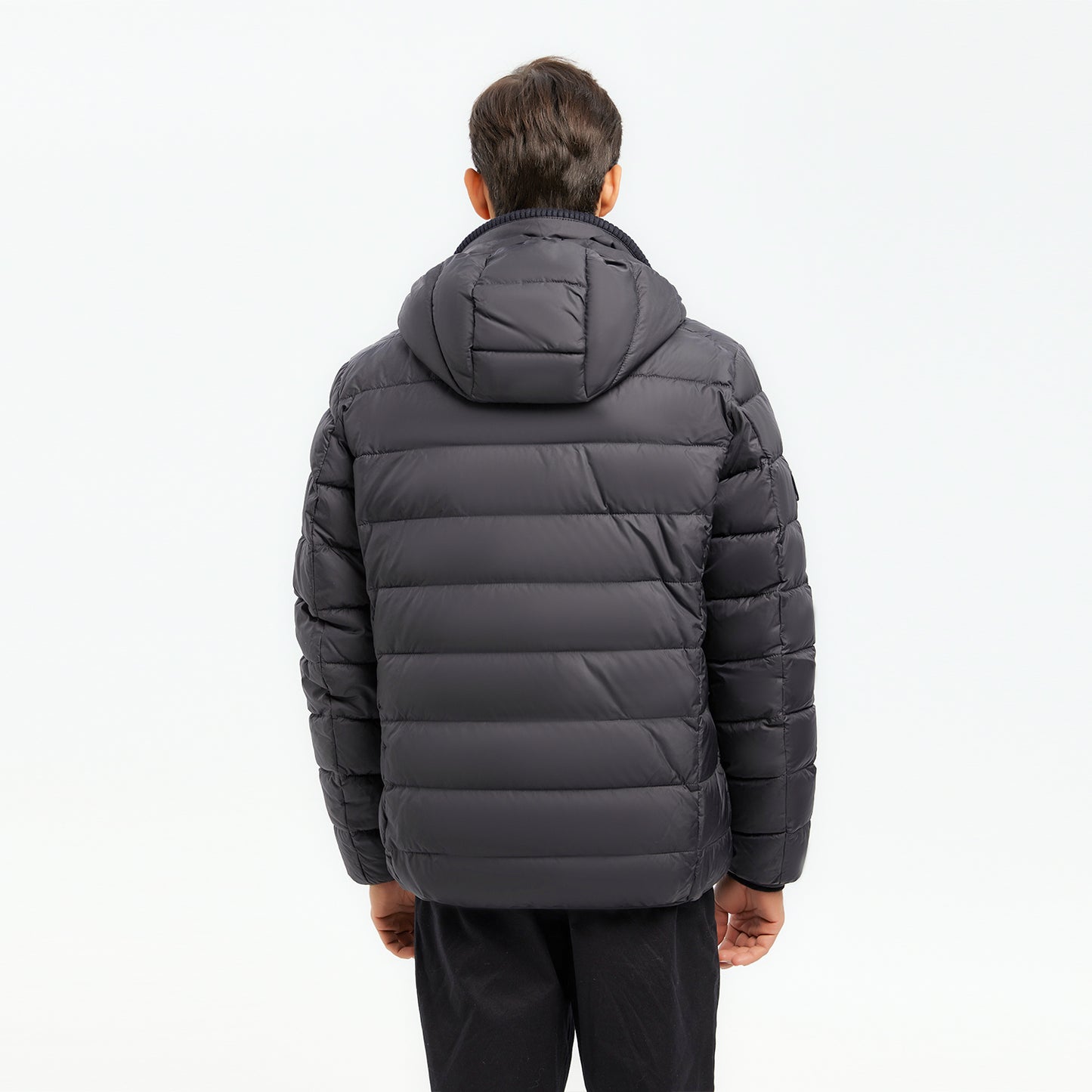 Ultra Hooded Logo Insulated Puffer Jacket(Regular&Plus Size)