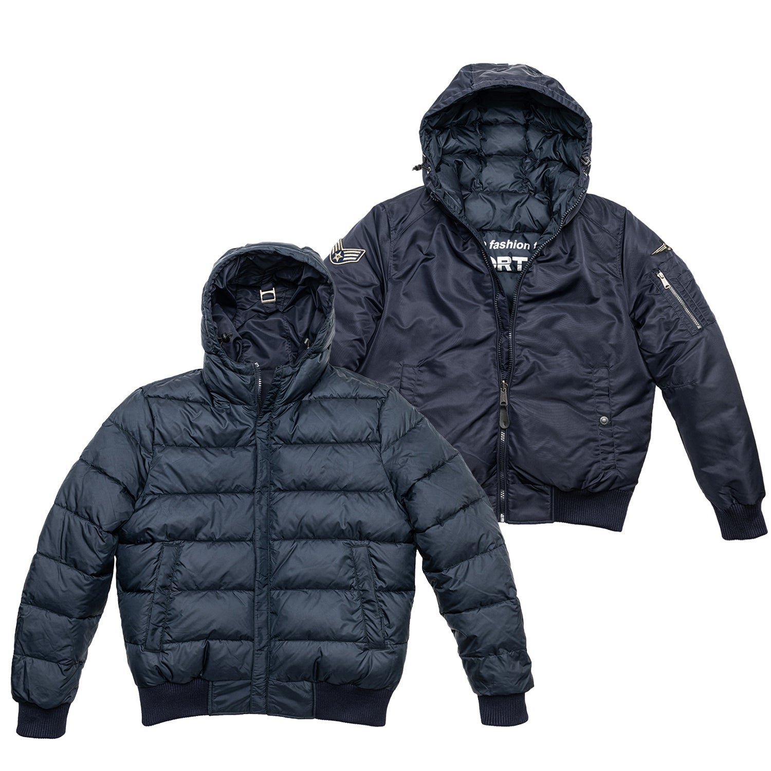 【NULLUS】REVERSIBLE SORONA PADDED BOMBER 670A7800_41a166a8-44f3-4d0b-