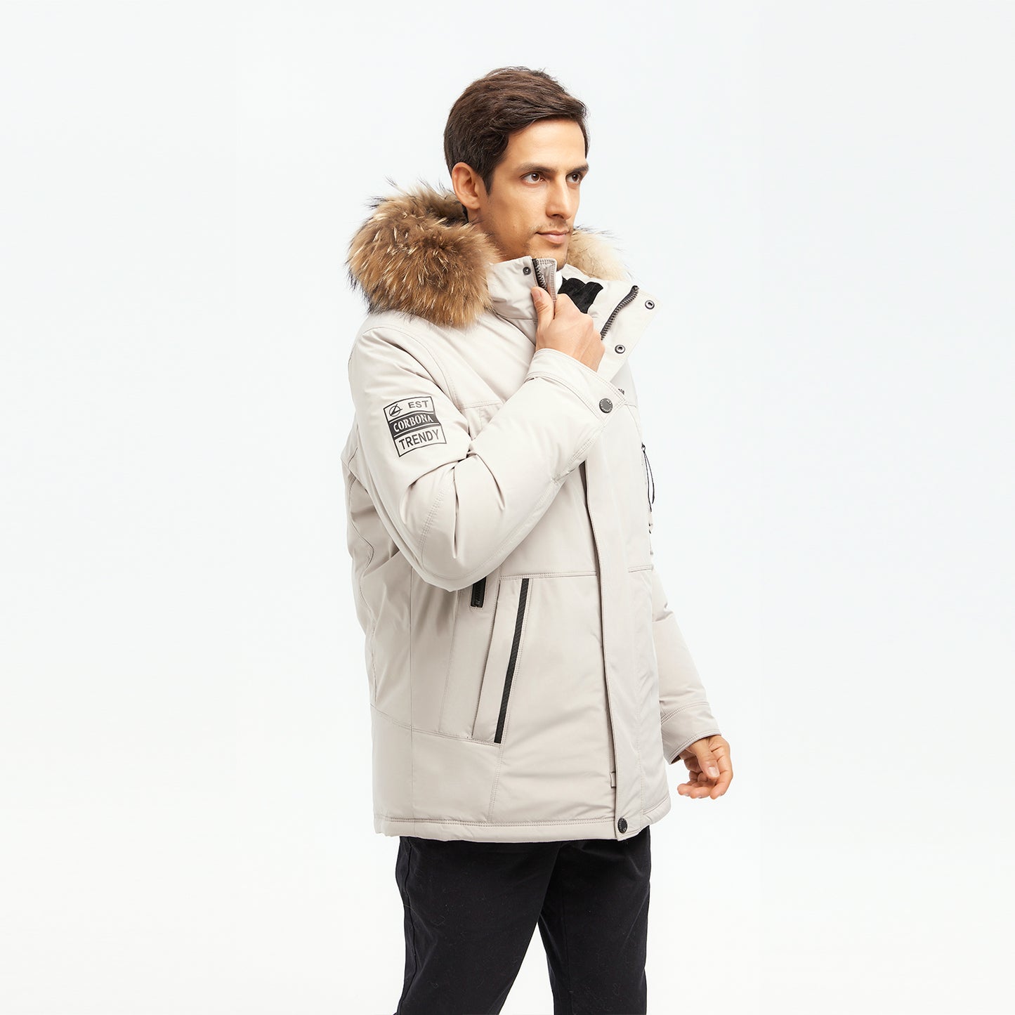 Ultra Warm Fur Collar Active Parka