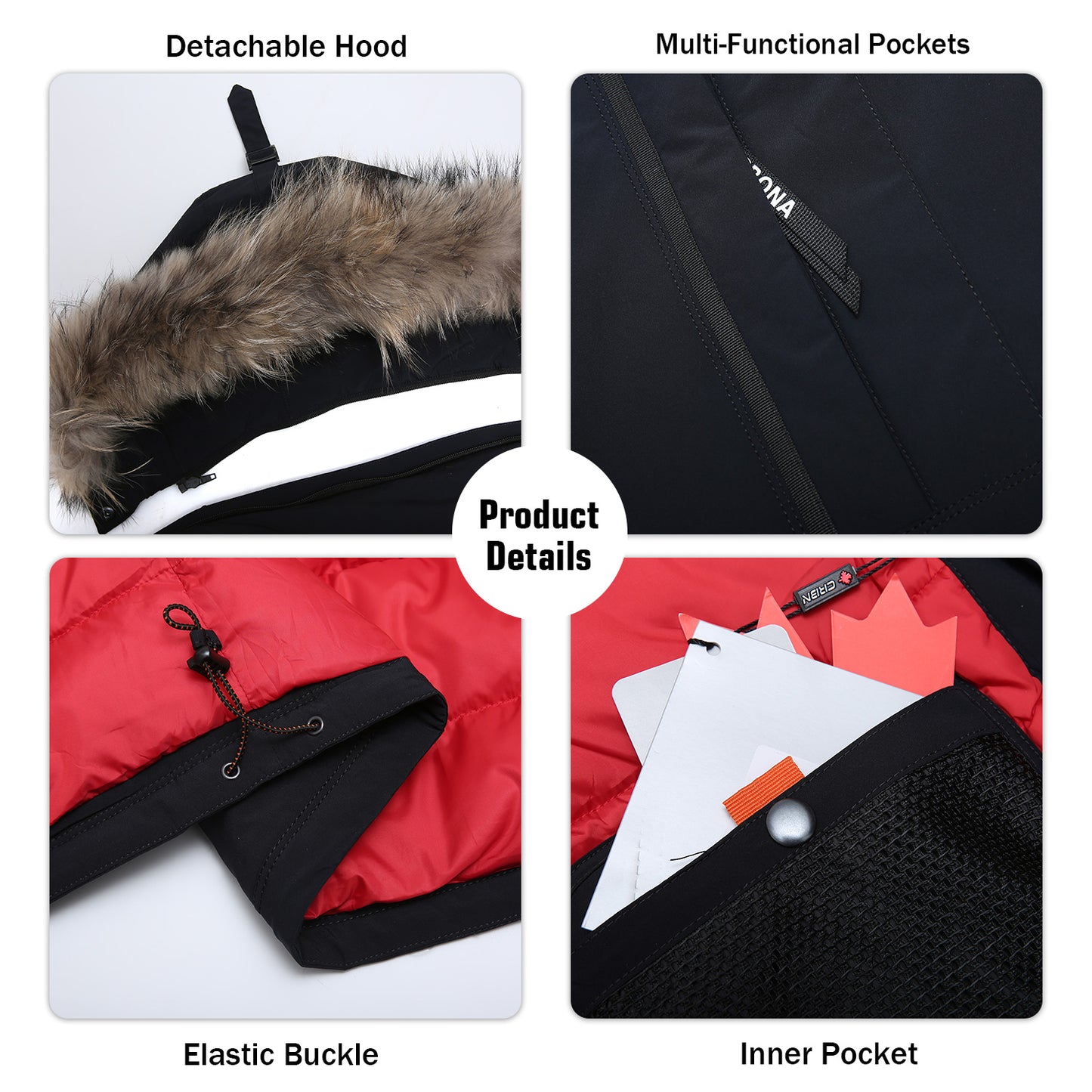 Ultra Warm Fur Collar Active Parka