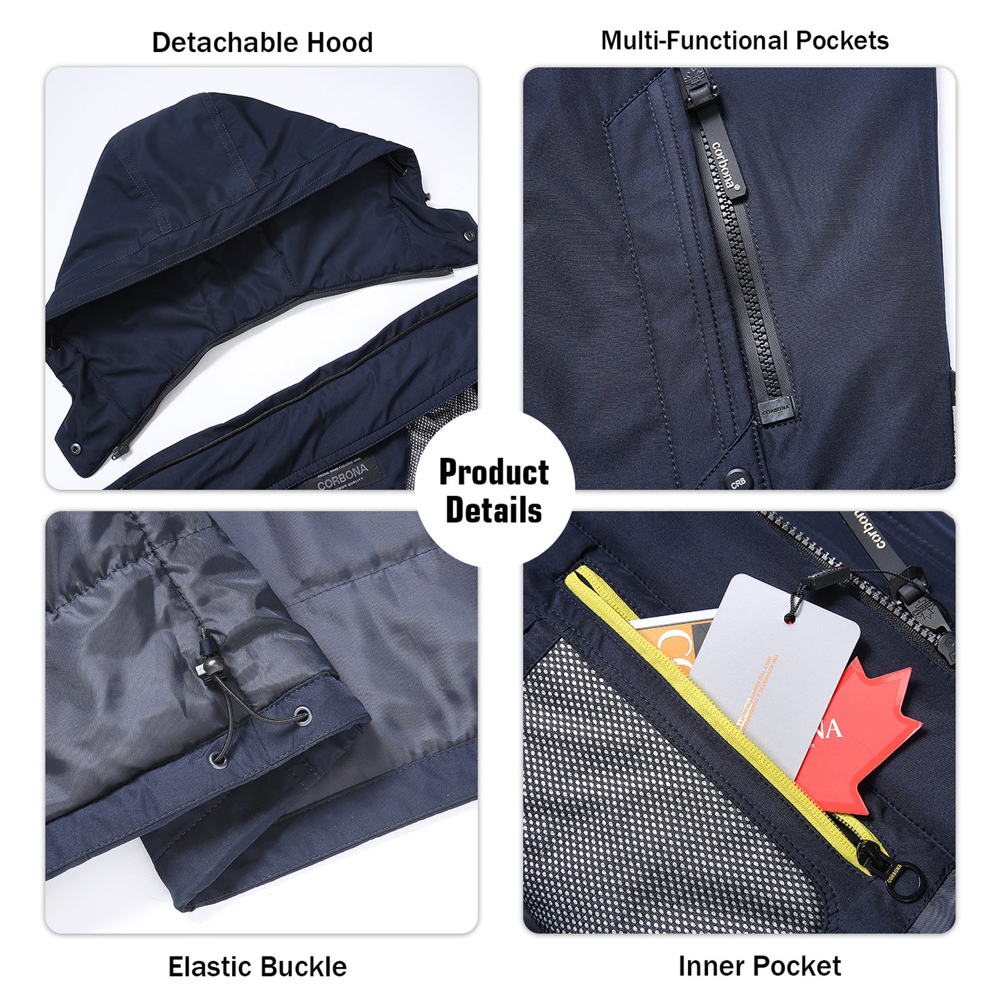 Zip Up Active Insulation Ribbon Jacket