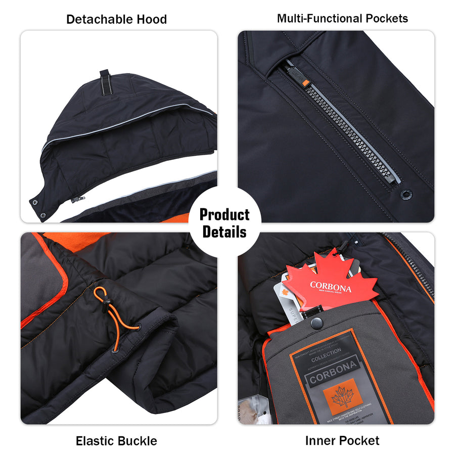 Waterproof Extreme Padded Winter Jacket