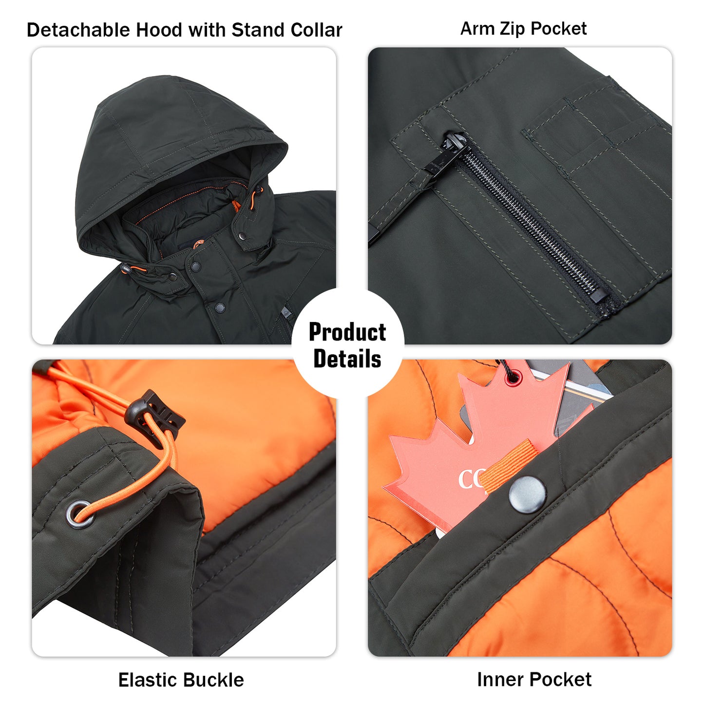 Functional Outdoor Water And Wind Resistant Jacket